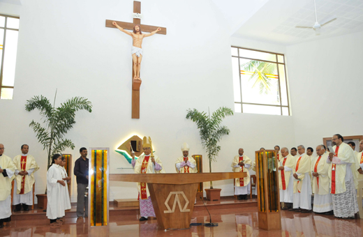 Divine Mercy Church at Fatima Retreat House, Jeppu